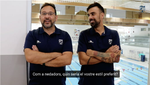 Entrevista Juan Carlos i Saül [Natació]